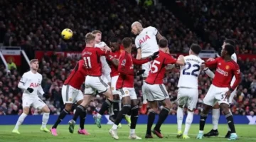 قمة الدوري الإنجليزي.. موعد مباراة مانشستر يونايتد وتوتنهام والقنوات الناقلة للمواجهة المرتقبة